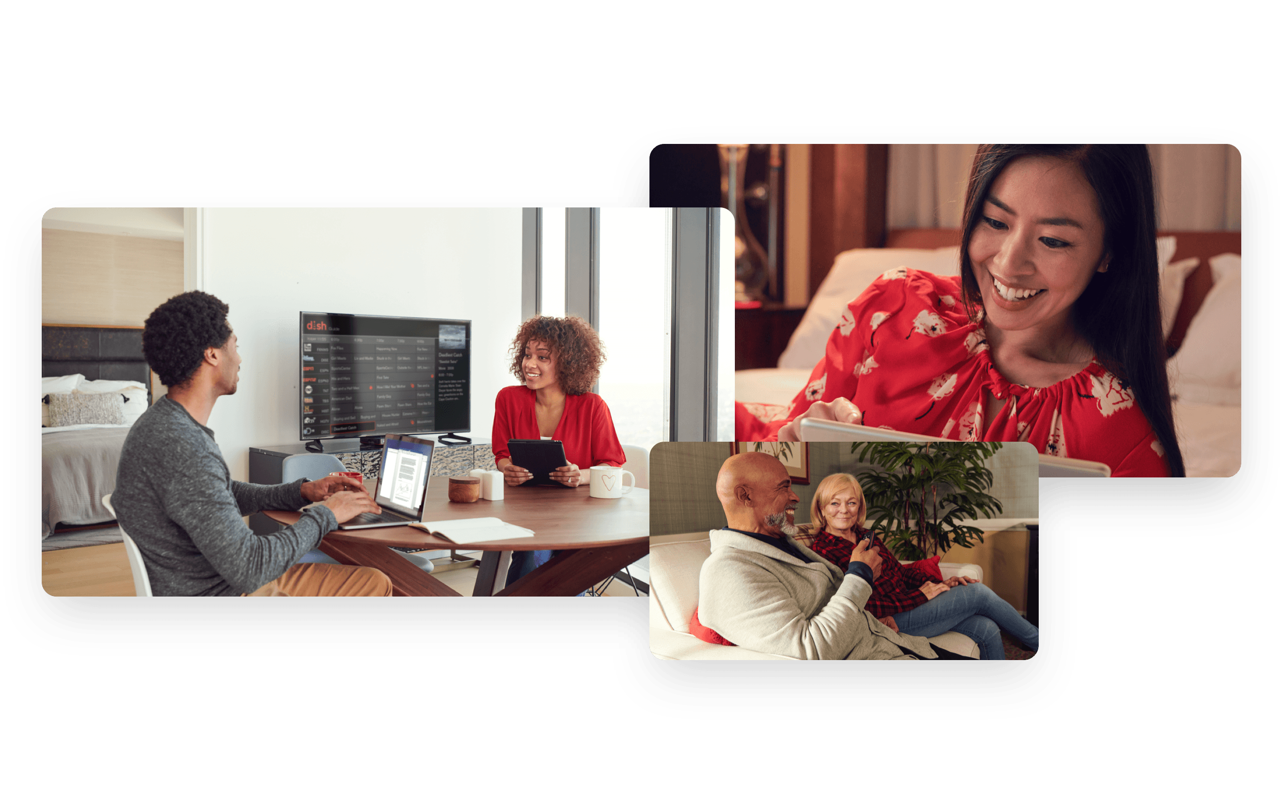 TV for the office | business TV packages | DISH Voice Remote | DISH Satellite TV